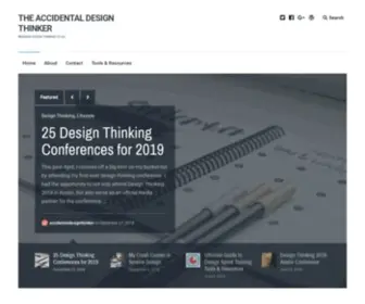 Theaccidentaldesignthinker.com(The Accidental Design Thinker) Screenshot