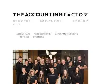 Theaccountingfactor.tax(The Accounting Factor) Screenshot