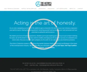 Theactorscollectivela.com(THE ACTOR'S COLLECTIVE) Screenshot