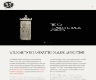 Theada.co.uk(Antiquities) Screenshot