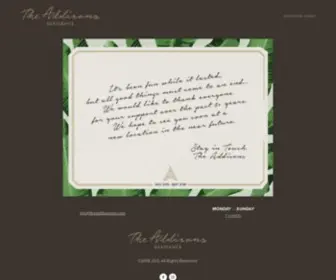 Theaddisonsto.com(The Addisons) Screenshot