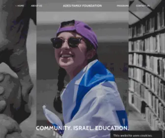 Theadesfoundation.org(The Gisela & Daniel Ades Foundation) Screenshot