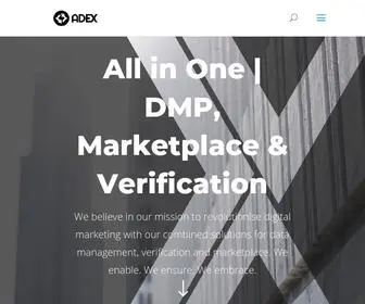 Theadex.com(The ADEX) Screenshot