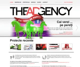 Theadgency.ro(Internet) Screenshot