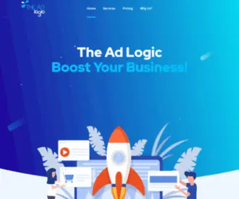 Theadlogic.com(The Ad Logic) Screenshot