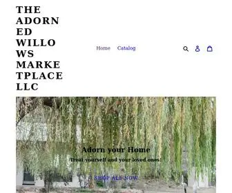 Theadornedwillowsmarketplace.com(The Adorned Willows Marketplace) Screenshot