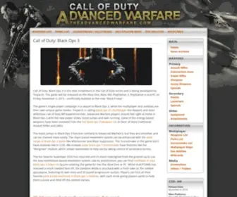 Theadvancedwarfare.com(Call of Duty) Screenshot