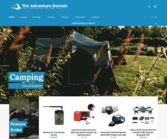 TheadventureDomain.com(The Adventure Domain) Screenshot