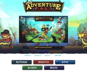 Theadventurepals.com(The Adventure Pals) Screenshot
