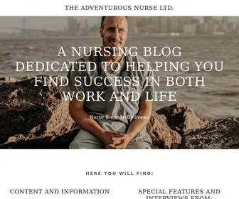 Theadventurousnurse.com(The Adventurous Nurse) Screenshot