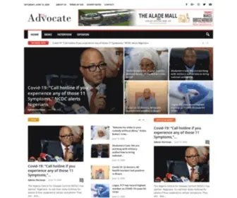 Theadvocate.ng(The Advocate) Screenshot