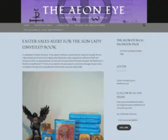 Theaeoneye.com(The Aeon Eye) Screenshot