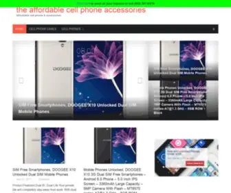 Theaffordablecellphoneaccessories.com(Cheap cell phone accessories) Screenshot