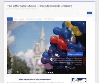 Theaffordablemouse.com(A world of amazing adventures) Screenshot