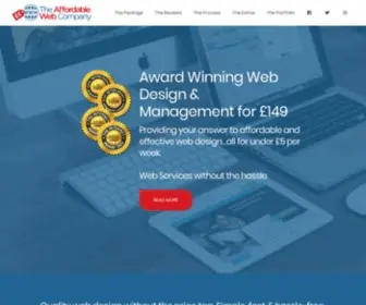 Theaffordableweb.co.uk(Affordable Web Design) Screenshot