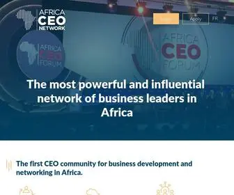 Theafricaceonetwork.com(Africa CEO Network) Screenshot