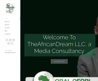 Theafricandream.co(The African Affairs Consultancy) Screenshot