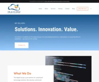 Theagategroup.com(The Agate Group) Screenshot