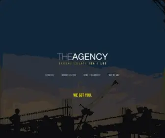 Theagency-NY.com(The Agency) Screenshot