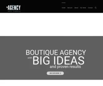 Theagencyadgroup.com(Advertising and Marketing Agency) Screenshot