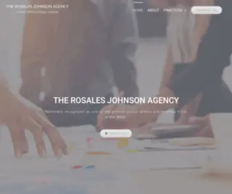 Theagency.us(The Rosales Johnson Agency) Screenshot