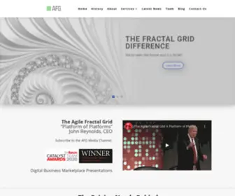 Theagilefractalgrid.com(Agile Fractal Grid) Screenshot