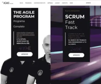 Theagileprogram.com(The Agile Program) Screenshot