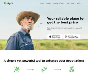 Theagru.com(AGRU) Screenshot