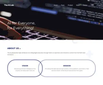 Theailab.co(코딩 교육의 모든 것) Screenshot