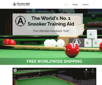 Theaimball.com(The Aim Ball) Screenshot