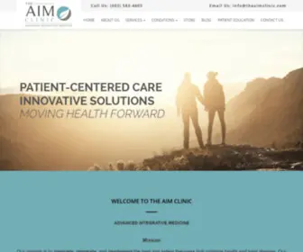 Theaimclinic.com(The AIM Clinic) Screenshot