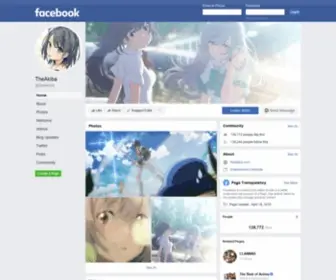 Theakiba.com(Anime News) Screenshot