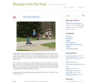 Thealabublog.com(Musings From The Farm) Screenshot