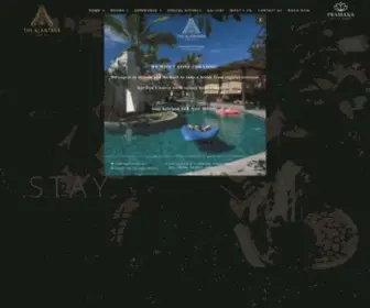 Thealantarasanur.com(Stunning Bali Resort) Screenshot