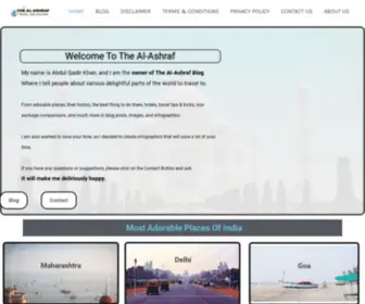 Thealashraf.com(The Al) Screenshot