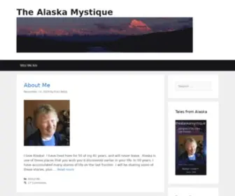 Thealaskamystique.com(The Alaska Mystique) Screenshot