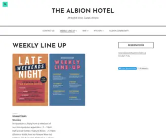 Thealbionhotel.ca(Thealbionhotel) Screenshot