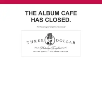 Thealbumcafe.com(The Album Cafe) Screenshot