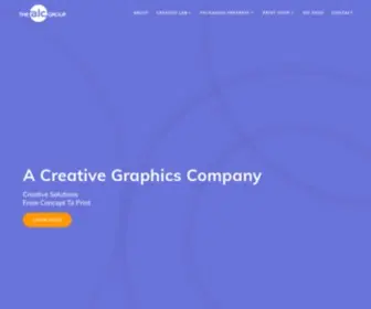 ThealcGroup.com(A Creative Graphics Company) Screenshot