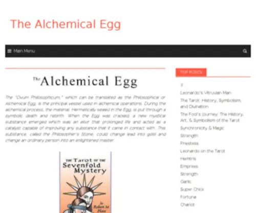 Thealchemicalegg.com(Thealchemicalegg) Screenshot