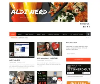 Thealdinerd.com(The ALDI Nerd) Screenshot