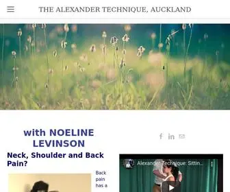 Thealexandertechnique.co.nz(The Alexander Technique) Screenshot