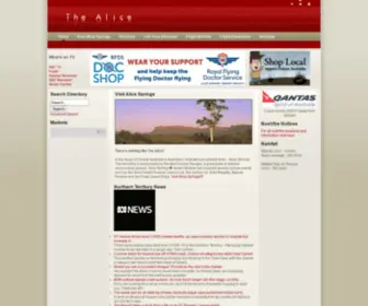 Thealice.com.au(The Alice) Screenshot