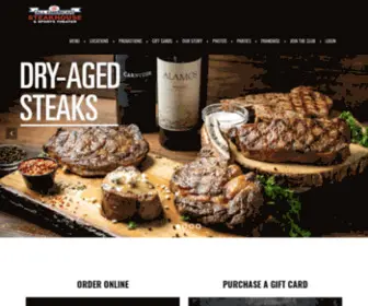 Theallamericansteakhouse.com(The All American Steakhouse & Sports Theater Maryland & Virginia) Screenshot