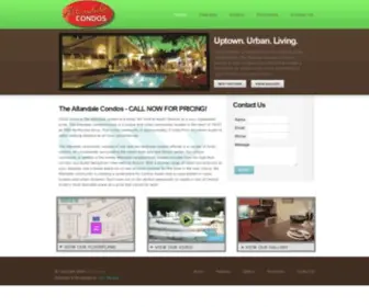 Theallandale.com(Allandale Condominiums) Screenshot