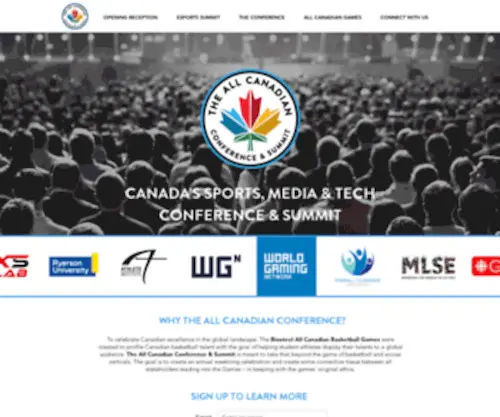 Theallcanadian.com(The All Canadian Sports) Screenshot