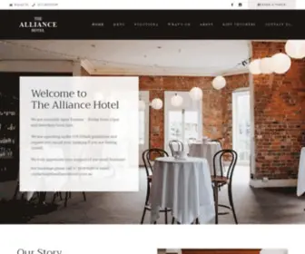 Thealliancehotel.com.au(The Alliance Hotel) Screenshot