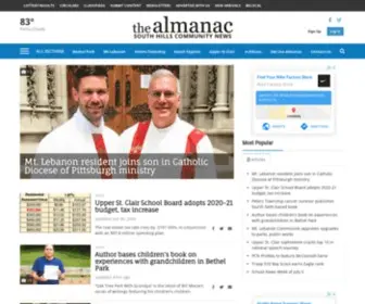 Thealmanac.net(South Hills Community News) Screenshot