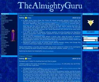 Thealmightyguru.com(Thealmightyguru) Screenshot