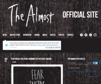 Thealmost.com(The almost) Screenshot